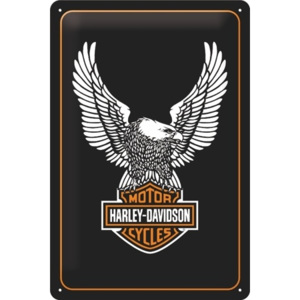 Plechová cedule Harley Davidson eagle 20x30cm Rozměry: 20x30cm