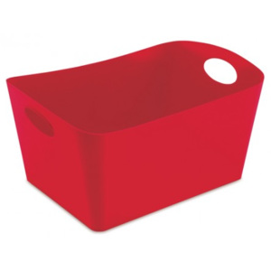 BOXXX S džber, košík 1 l KOZIOL (Barva-tm. červená malinová)