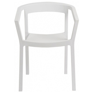 Designová židle Done s područkami, bílá 9359 CULTY