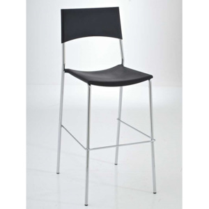 Barová židle v bílé barvě set 2 ks DO010