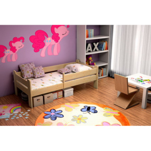Vomaks Dětská postel DP 012 + zásuvky 200 cm x 90 cm Barva bílá