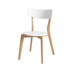 Jídelní židle Toe, bílá Homebook:2327 NordicDesign