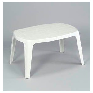 Bibl dětský plastový zahradní stolek MATO - bílý