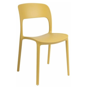 Jídelní židle Lexi, žlutá 40540 CULTY