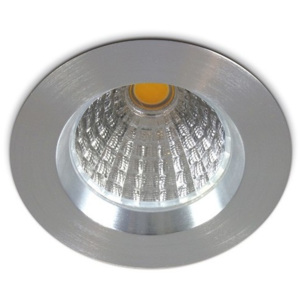 ONE Light COB LED bodové hliníkové koupelnové svítidlo o průměru 74 mm, 5W, 230V, Barva svítidla HLINÍK, Barva světla TEPLÁ BÍLÁ ONE LIGHT 10105W/AL/W