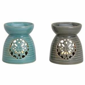Aroma lampa keramika 15x13cm Barva: modrá