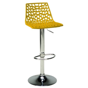 Barová židle Coral (Žlutá) SC01 Sit & be