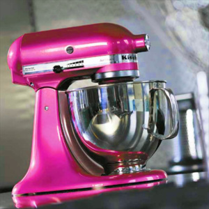 Kuchyňský robot Artisan KSM 150, 300 W KitchenAid (Barva-růžová-malinový)