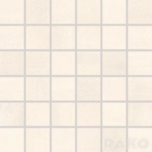 Rako RUSH Mozaika 30 x 30 cm, světle béžová, 4,8 x 4,8 cm / WDM06518