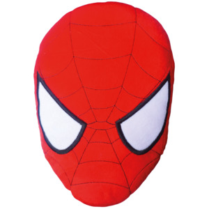 CTI Dětský 3D polštář Spiderman, 36x26 cm - červený