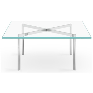 Konferenční stolek Barcelona sklo, 102 x 102 cm