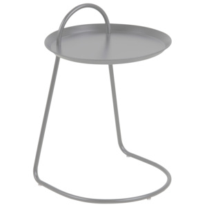 Odkládací / noční stolek Locky, 39 cm, šedá, šedá