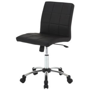 Konferenční židle Sandra, ekokůže, černá SCHDN0000051669 SCANDI