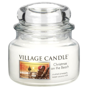Village Candle Dekorativní vonná svíčka s vůní ananasu a kokosu 106311005