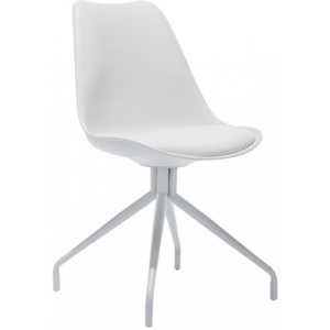 Designová židle Hella, bílá csv:181146168 DMQ