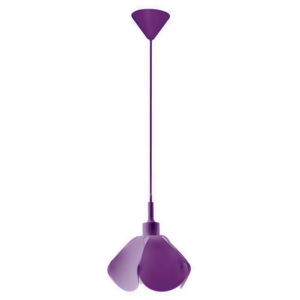 LEDKO, Dětské závěsné svítidlo fialové Ledko, LEDKO/00396