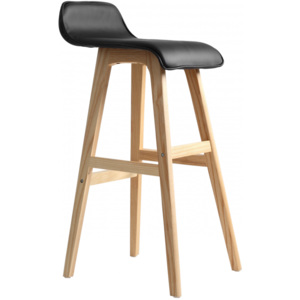Barová židle Molly, černá Homebook:2061 NordicDesign