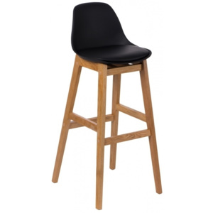 Barová židle Wood, černá 64647 CULTY
