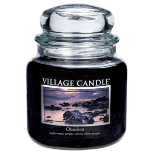 Village Candle Dekorativní vonná svíčka s vůní cedrového dřeva a ambry 106316836