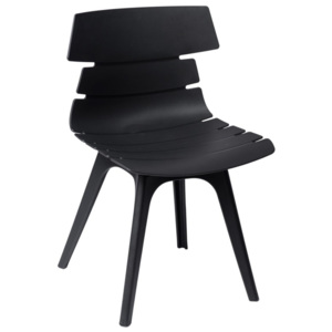 Židle Custom, černá s černou podnoží 63882 CULTY
