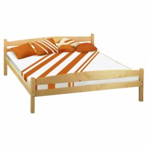 Idea Manželská postel 805 160x200 cm dvojlůžko borovice lakovaná