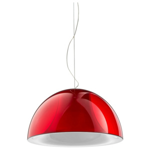 Závěsné světlo Pedrali L002S/BA, 52 cm, více barev (Transparentní červená)