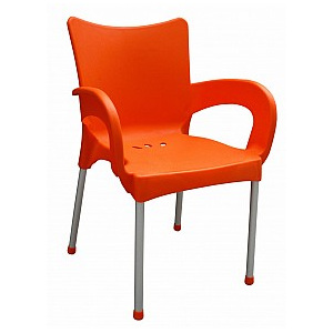 SMART židle AL/PP Oranžová