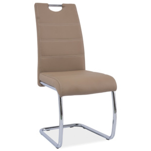 Jídelní čalouněná židle H-666, tmavě béžová