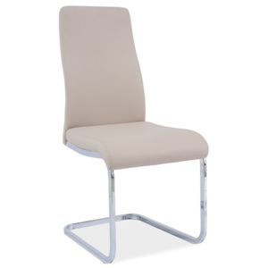Smartshop Jídelní čalouněná židle H-615, cappuccino
