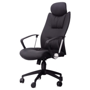 Smartshop Kancelářská židle Q-091 černá ekokůže