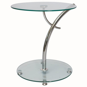 Smartshop Konferenční stolek MUNA, sklo/chrom