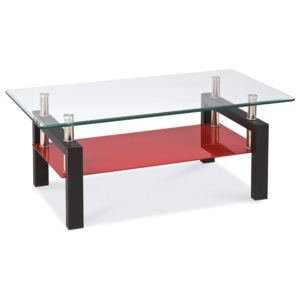 Smartshop Konferenční stolek LISA II, černo-červený