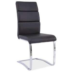 Smartshop Jídelní čalouněná židle H-456, černá