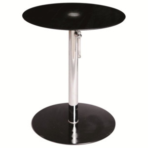 Smartshop Konferenční stolek FOGO, černá/chrom
