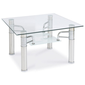 Smartshop Konferenční stolek RENI D, kov/sklo