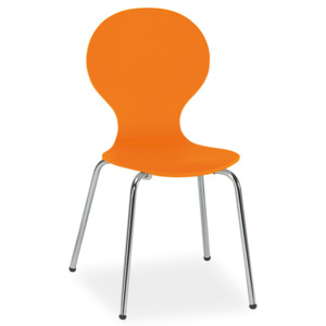 Smartshop Jídelní židle W-93 oranžová