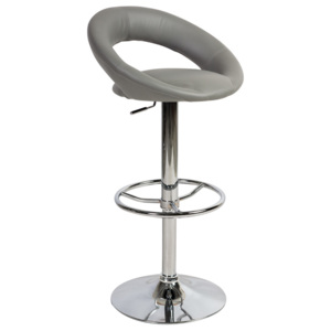 Smartshop Barová židle KROKUS C-300 šedá