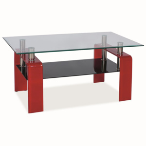 Smartshop Konferenční stolek STELLA - červený