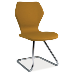 Smartshop Jídelní čalouněná židle H-677, curry