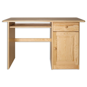 Dřevěný pracovní stůl se zásuvkou typ RB109 KN095