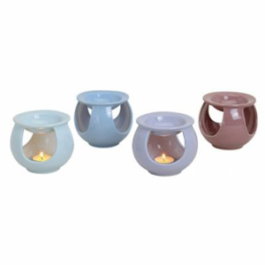 Aroma lampa keramika 10x11cm Barva: šedá