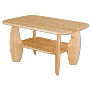 Dřevěný konferenční stolek s policí typ TS113 KN095