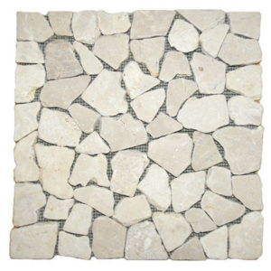 Mramorová mozaika Garth- krémová obklady 1 m2
