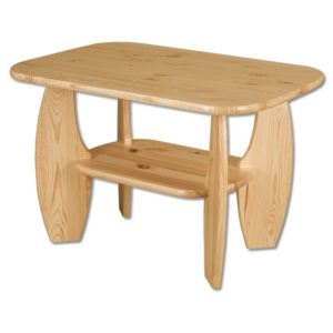 Dřevěný konferenční stolek s policí typ TS114 KN095