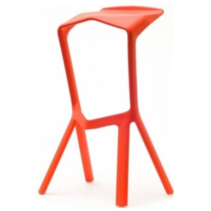 Výprodej Barová židle CELANO Červená