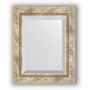 Zrcadlo s fazetou, provensálský dekor s krouceným detailem