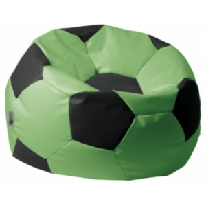 Sedací pytel Euroball Medium - barva tmavě zelenočerná