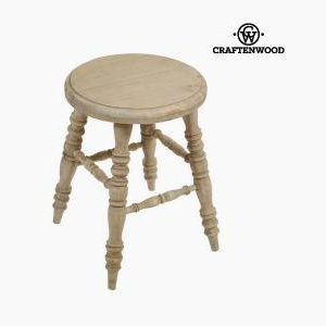 Dřevěná stolička Mirason - dřevo Trembesi - ruční výroba