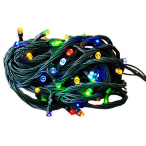 Zahradní světelný řetěz Garth - 50x LED dioda - barevná