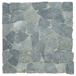 Mozaika Garth z andezitu - tmavě šedá obklady 1 m2